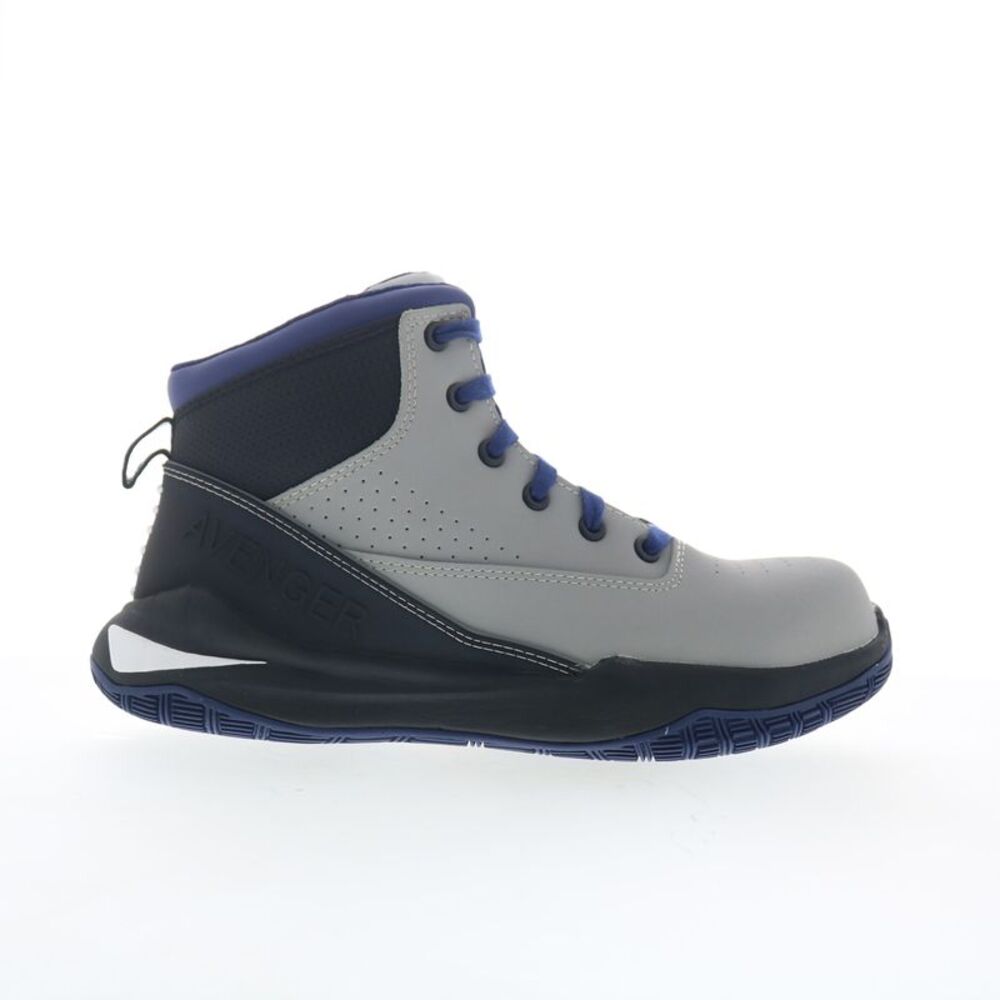 Avenger Mens Reaction Mid CN Gray Boots (NWT)